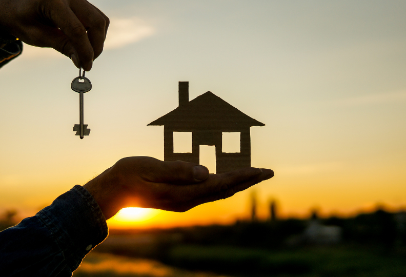 image of house and key